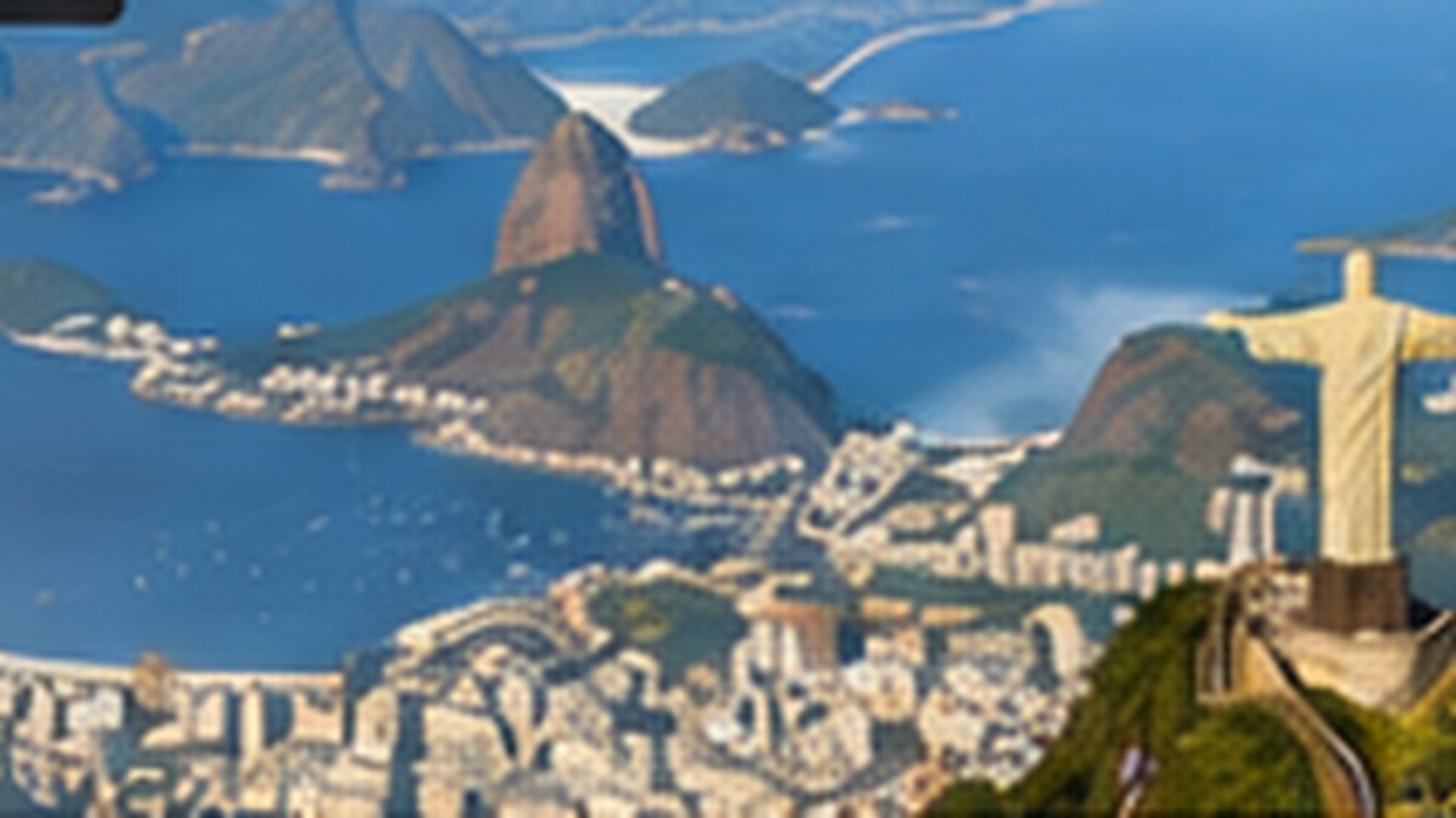 Vista do Rio de Janeiro representando transfers e passeios turísticos acompanhados pelo Van Livre.