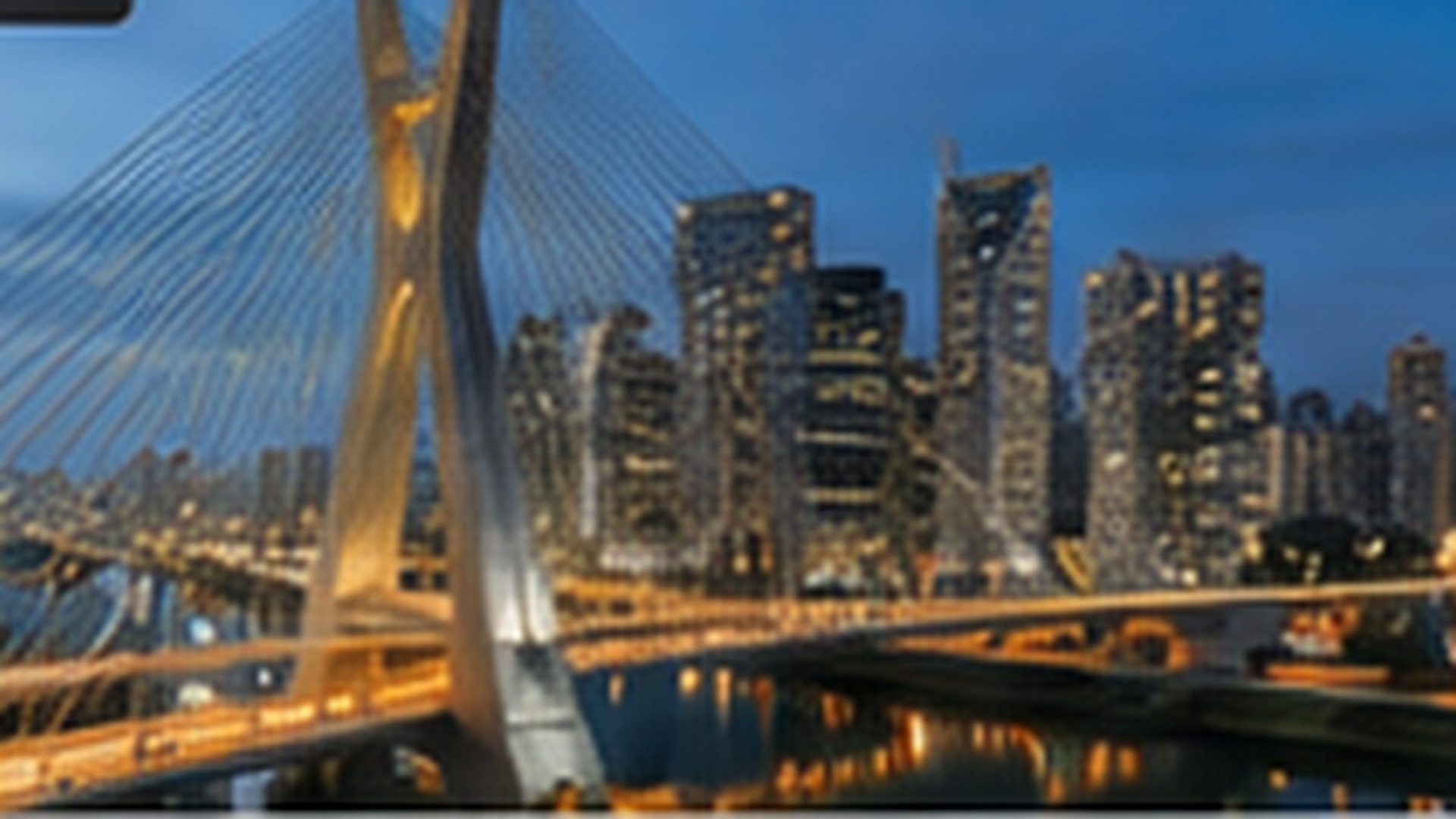 Vista urbana de São Paulo.